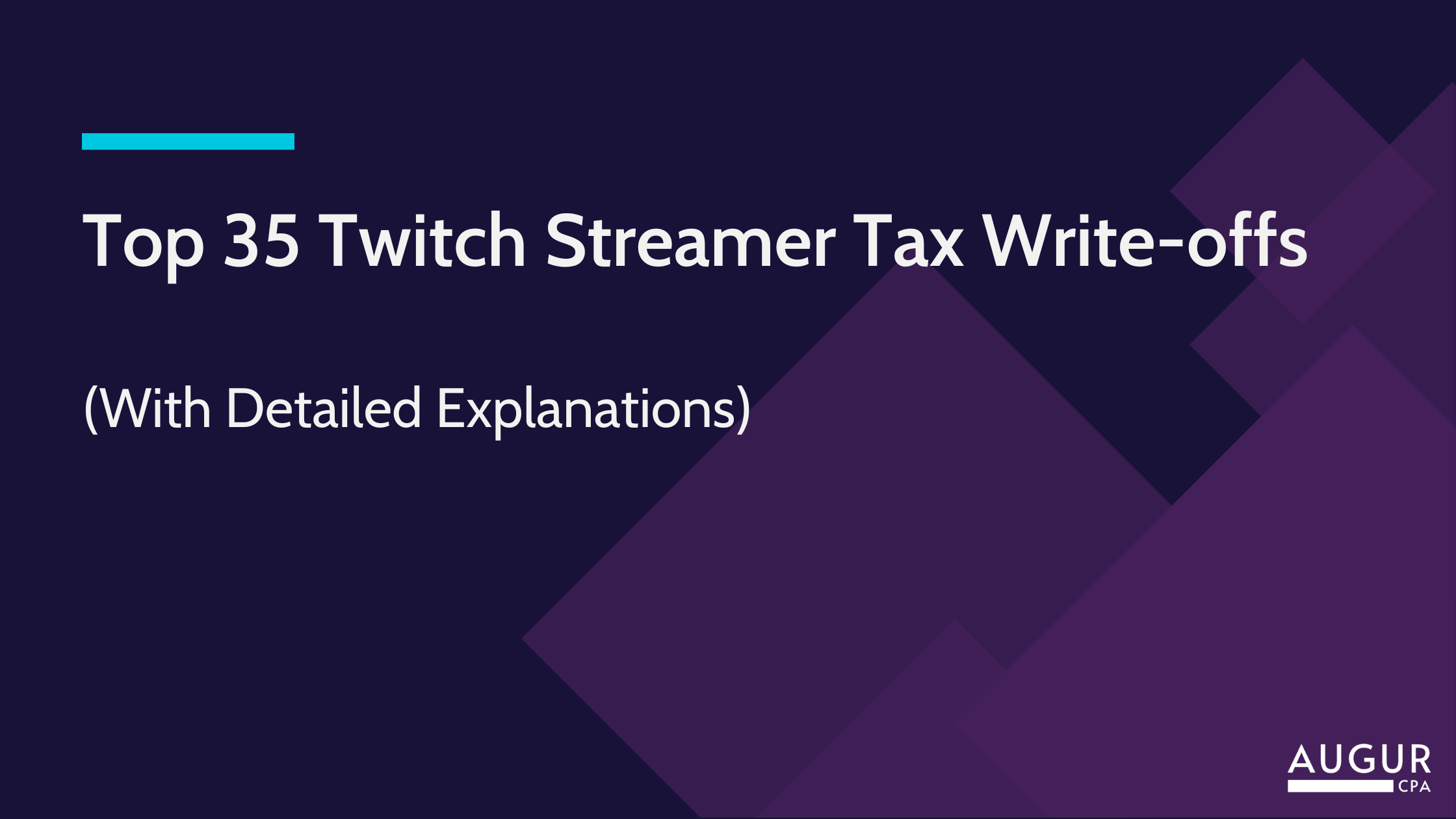 Essential Tax Deductions for Twitch Streamers: Games, Gear, & More